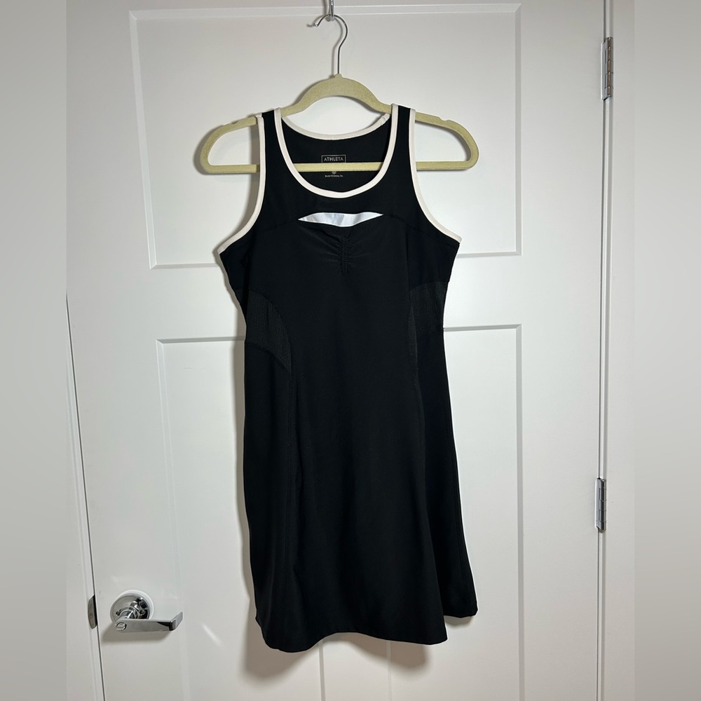Athleta golf/tennis dress women’s medium black dress